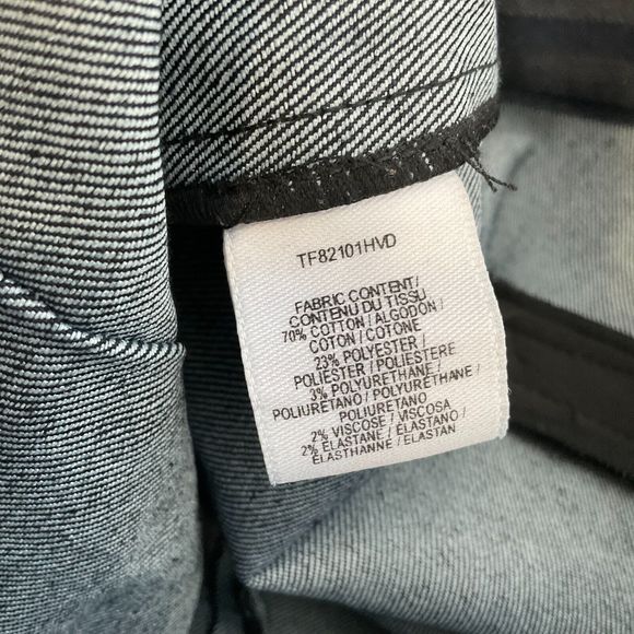 Derek Lam 10 Crosby  Striped Crop Flare Trousers Women Size 8 - Picture 10 of 12